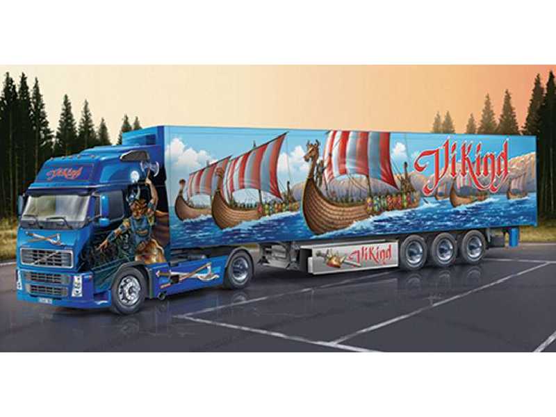Ciągnik Volvo FH16 XL z naczepą Viking - zdjęcie 1 Ciągnik Volvo FH16 XL z naczepą Viking - zdjęcie 1