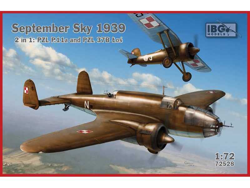 PZL 37B Łoś i PZL P.11a - Wrzesień 1939 - 2 w 1 - zdjęcie 1 PZL 37B Łoś i PZL P.11a - Wrzesień 1939 - 2 w 1 - zdjęcie 1