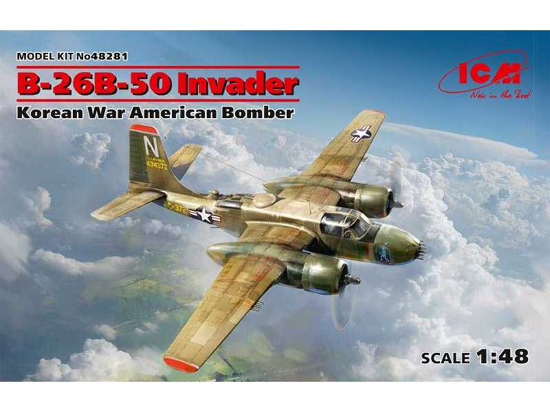B-26B-50 Invader - amerykański bombowiec - Korea - zdjęcie 1 B-26B-50 Invader - amerykański bombowiec - Korea - zdjęcie 1