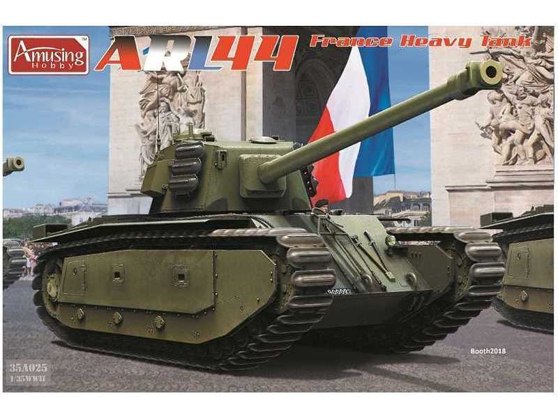ARL 44 - ciężki czołg francuski - zdjęcie 1 ARL 44 - ciężki czołg francuski - zdjęcie 1