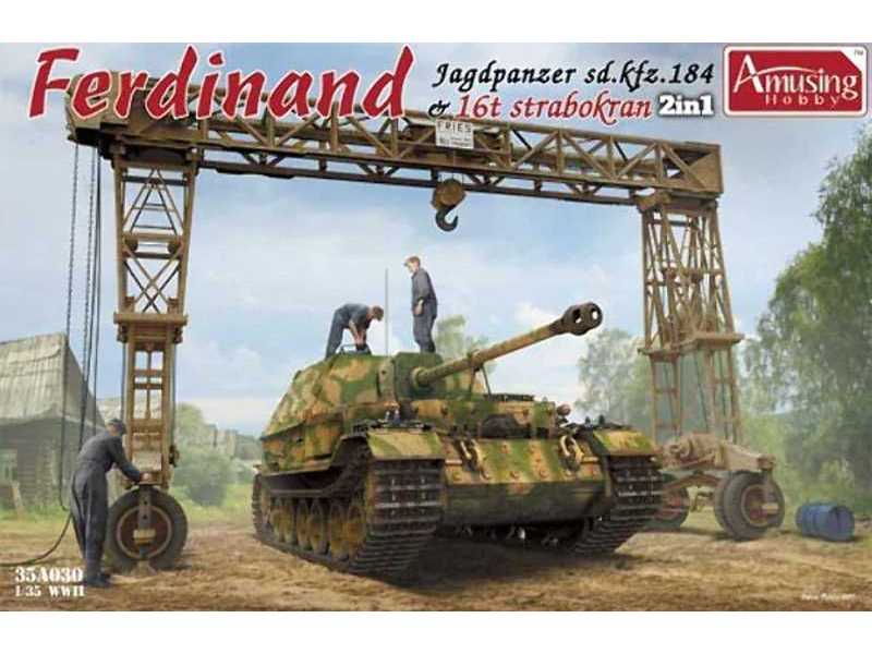 Sd.Kfz.184 Ferdinand & 16t Strabokran Full Interior/Clear Parts - zdjęcie 1 Sd.Kfz.184 Ferdinand & 16t Strabokran Full Interior/Clear Parts - zdjęcie 1