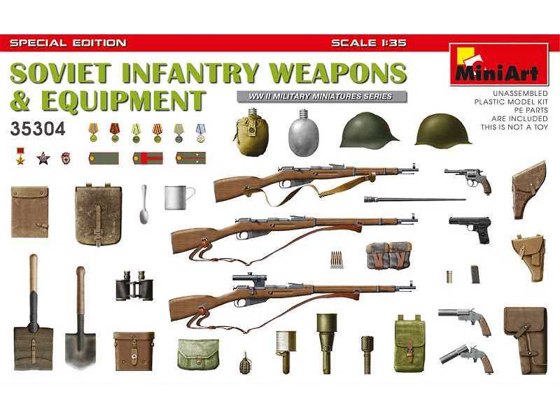 Uzbrojenie i wyposażenie radzieckiej piechoty - zdjęcie 1