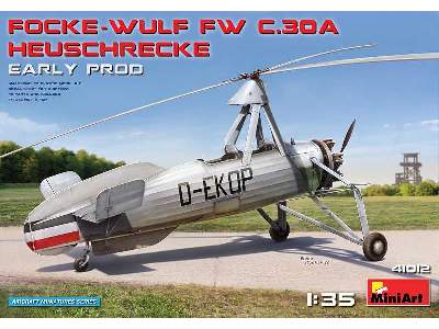 Wiatrakowiec Focke-wulf Fw C.30a Heuschrecke - wczesna produkcja - zdjęcie 1