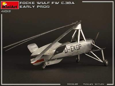 Wiatrakowiec Focke-wulf Fw C.30a Heuschrecke - wczesna produkcja - zdjęcie 16