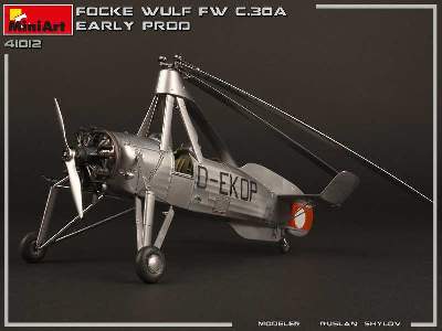 Wiatrakowiec Focke-wulf Fw C.30a Heuschrecke - wczesna produkcja - zdjęcie 17