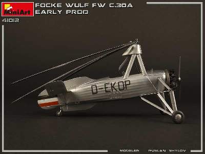 Wiatrakowiec Focke-wulf Fw C.30a Heuschrecke - wczesna produkcja - zdjęcie 20