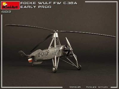 Wiatrakowiec Focke-wulf Fw C.30a Heuschrecke - wczesna produkcja - zdjęcie 22