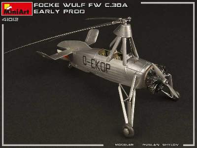 Wiatrakowiec Focke-wulf Fw C.30a Heuschrecke - wczesna produkcja - zdjęcie 23