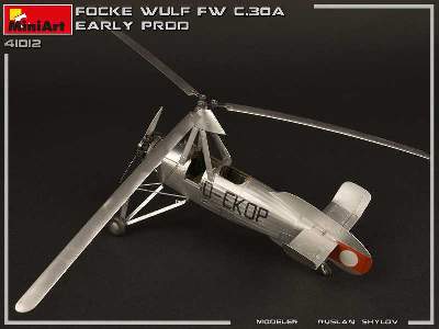 Wiatrakowiec Focke-wulf Fw C.30a Heuschrecke - wczesna produkcja - zdjęcie 24