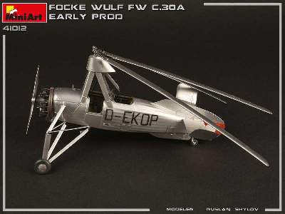 Wiatrakowiec Focke-wulf Fw C.30a Heuschrecke - wczesna produkcja - zdjęcie 25