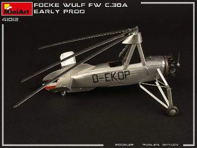 Wiatrakowiec Focke-wulf Fw C.30a Heuschrecke - wczesna produkcja - zdjęcie 26