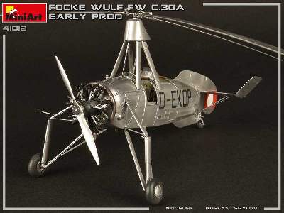 Wiatrakowiec Focke-wulf Fw C.30a Heuschrecke - wczesna produkcja - zdjęcie 28