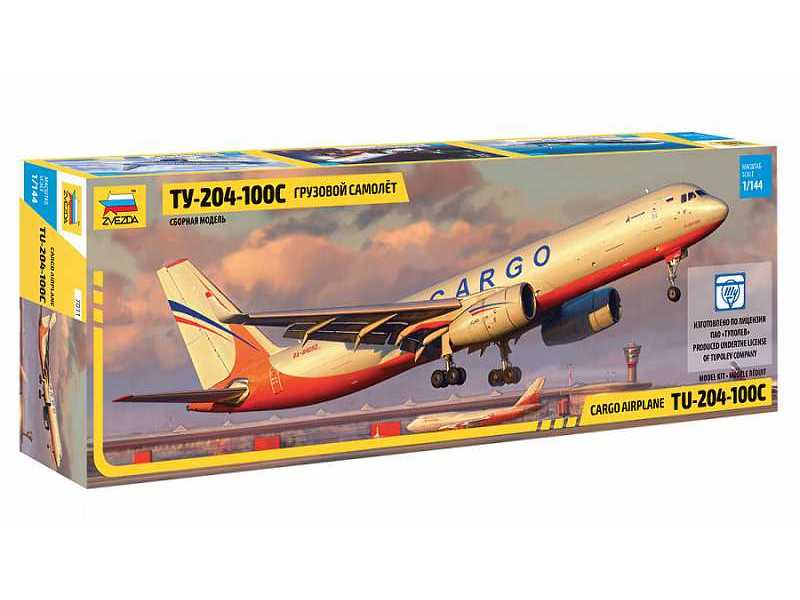 TU-204-100C samolot transportowy cargo - zdjęcie 1