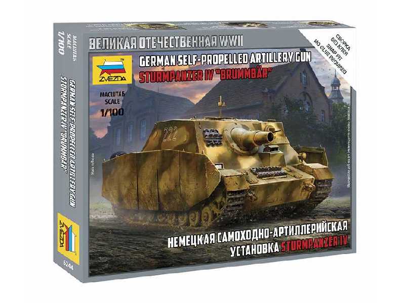 Niemieckie działo pancerne Sturmpanzer IV Brummbar - zdjęcie 1 Niemieckie działo pancerne Sturmpanzer IV Brummbar - zdjęcie 1
