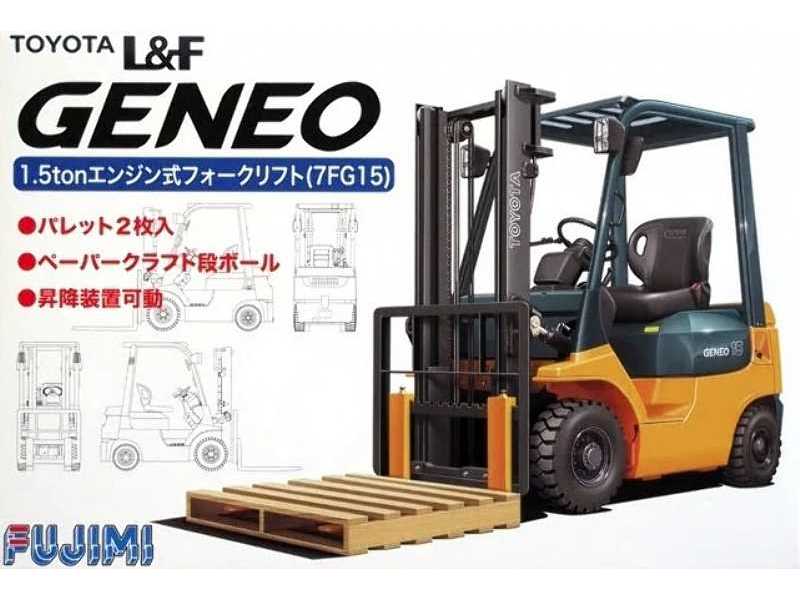 Wózek widłowy Toyota L&f Geneo Forklift 1.5ton - zdjęcie 1 Wózek widłowy Toyota L&f Geneo Forklift 1.5ton - zdjęcie 1