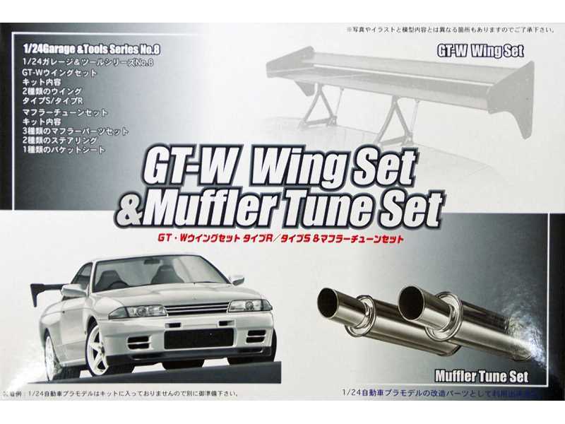 Gt-w Wing Set And Muffler Tune Set - zdjęcie 1 Gt-w Wing Set And Muffler Tune Set - zdjęcie 1