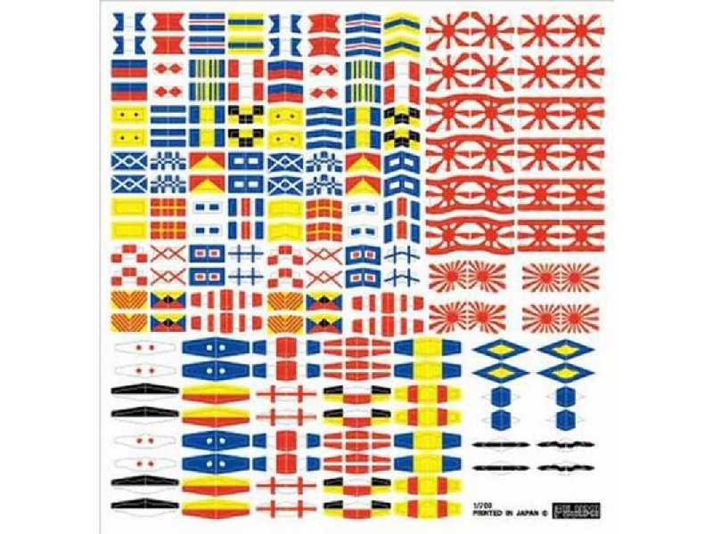 IJN Signal Flag (Seal) - zdjęcie 1 IJN Signal Flag (Seal) - zdjęcie 1