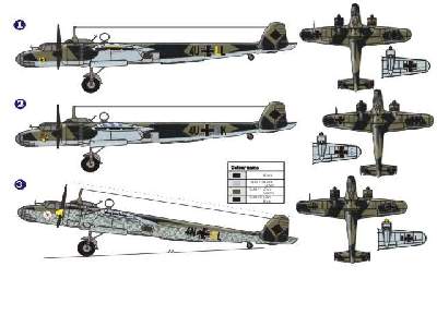 Dornier 17 P Westfront - samolot rozpoznawczy - zdjęcie 2