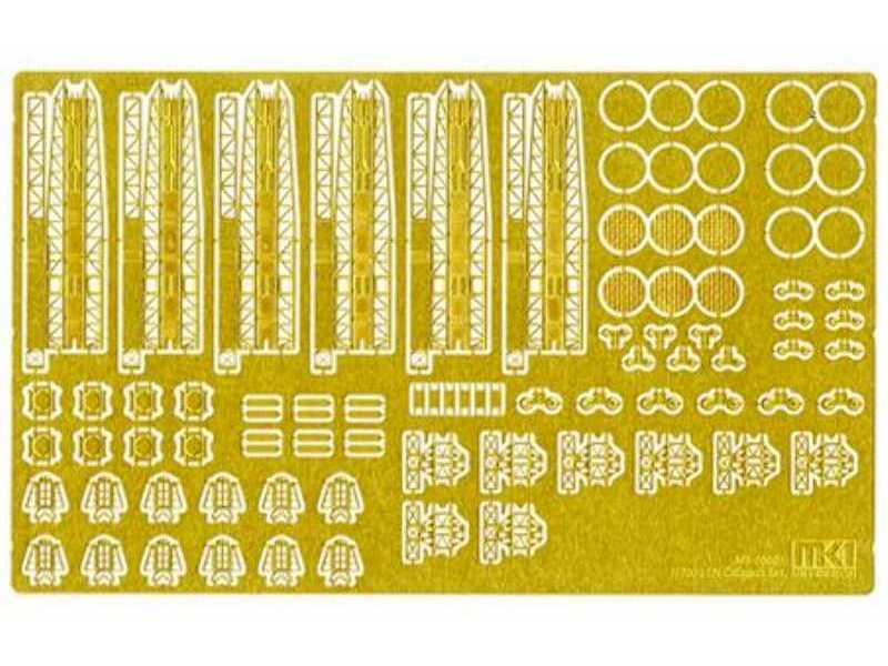 IJN Catapult Set Etching Parts - zdjęcie 1