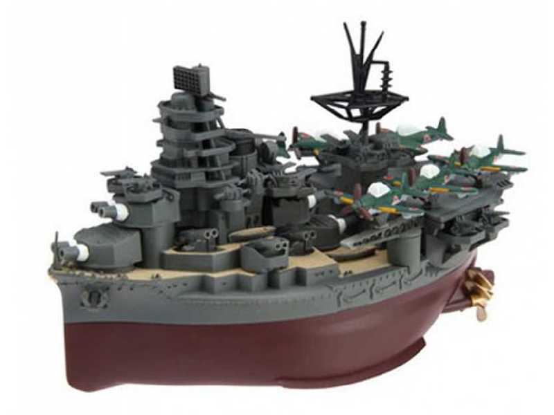 Chibimaru Ship Aircraft Battleship Hyuga W/Zuiun - zdjęcie 1 Chibimaru Ship Aircraft Battleship Hyuga W/Zuiun - zdjęcie 1
