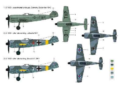 Myśliwiec Messerschmitt Bf 109 X - zdjęcie 2