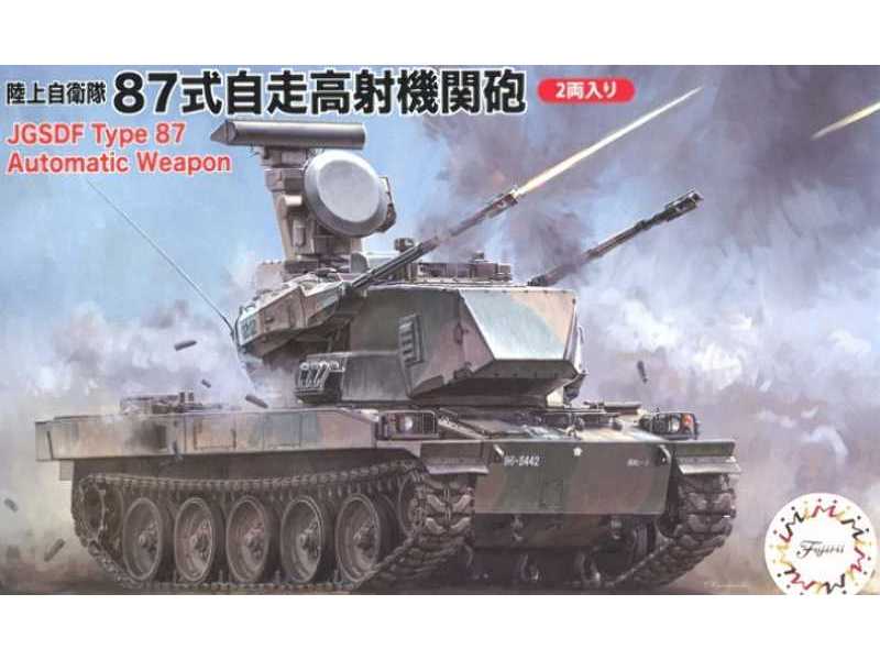 Jgsdf Type 87 Self-propelled Anti-aircraft Gun 2 Kits - zdjęcie 1 Jgsdf Type 87 Self-propelled Anti-aircraft Gun 2 Kits - zdjęcie 1