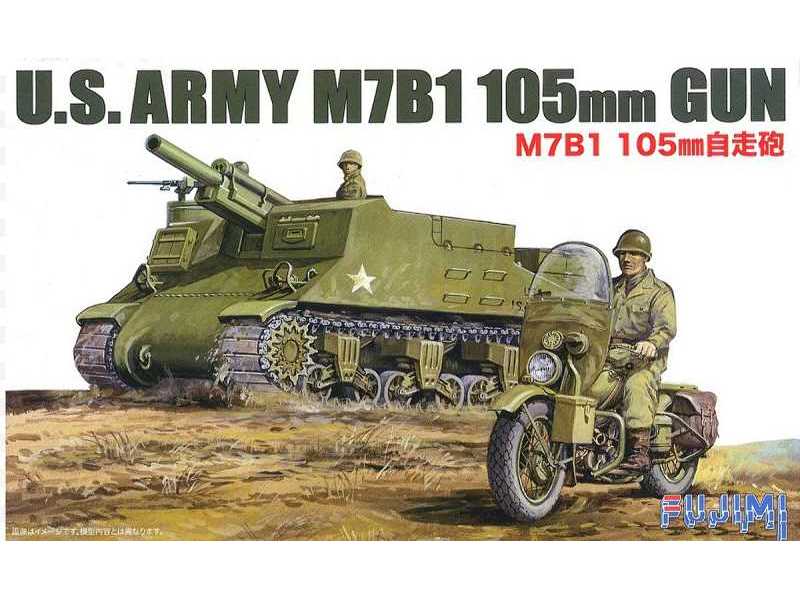 US M7b1 105mm Self-propelled Gun - zdjęcie 1