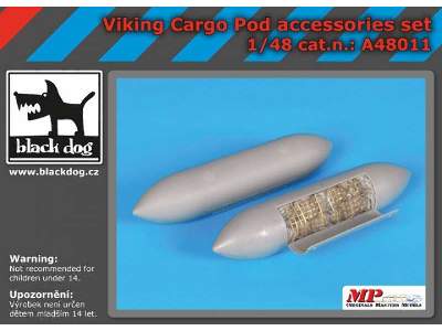 Viking Cargo Pod Accessories Set For Italeri - zdjęcie 1