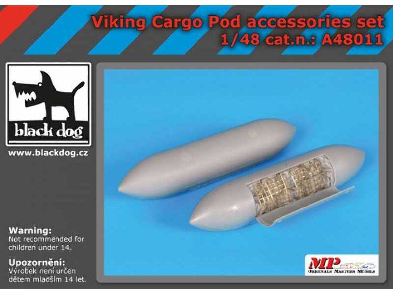 Viking Cargo Pod Accessories Set For Italeri - zdjęcie 1