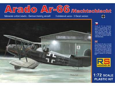 Arado Ar 66 Nachtschlacht - samolot treningowy - zdjęcie 1