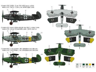 Arado Ar 66 Nachtschlacht - samolot treningowy - zdjęcie 2