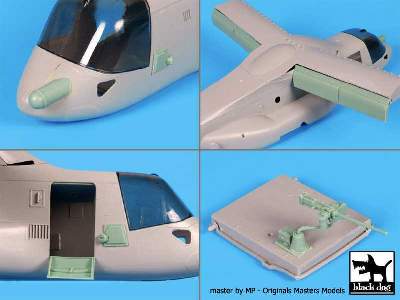 Cv-22 B Osprey Conversion Set For Italeri - zdjęcie 1