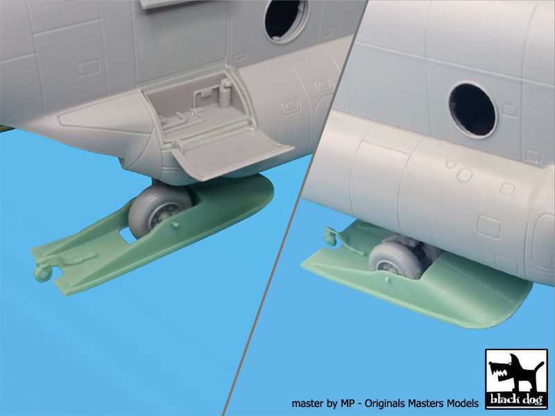 Ch-47 Chinook Ski Accessorie Set For Italeri - zdjęcie 1 Ch-47 Chinook Ski Accessorie Set For Italeri - zdjęcie 1