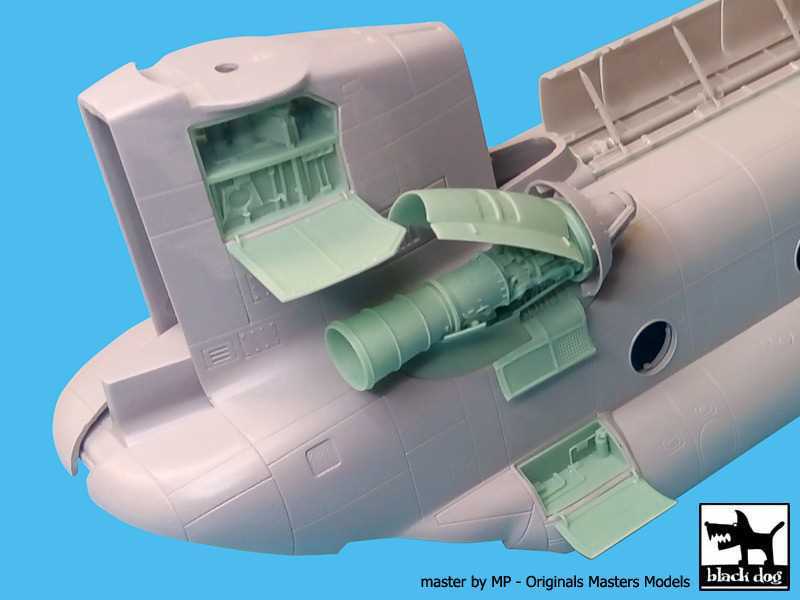 Ch-47 Chinook Engine For Italeri - zdjęcie 1 Ch-47 Chinook Engine For Italeri - zdjęcie 1