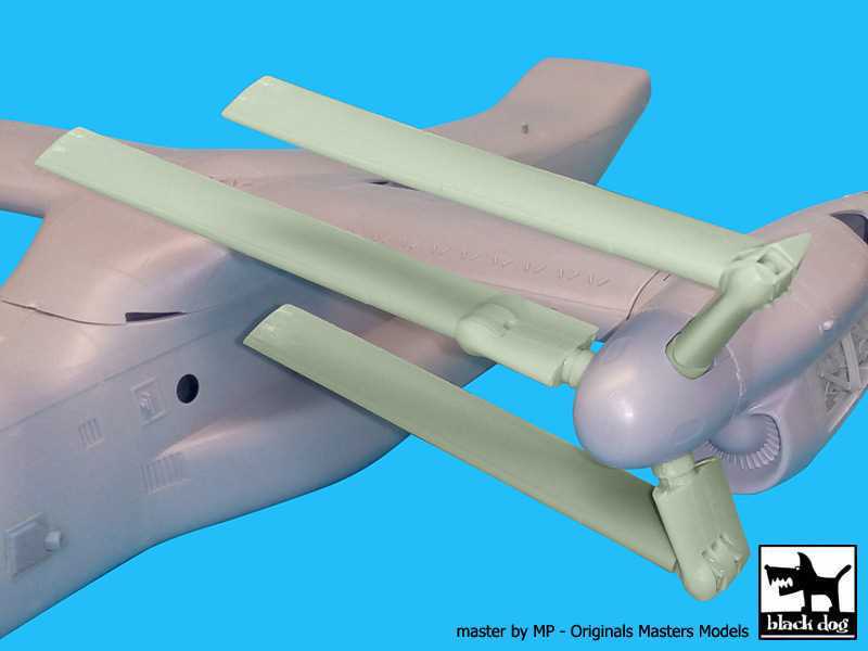 V-22 Osprey Propeller Blades For Italeri - zdjęcie 1