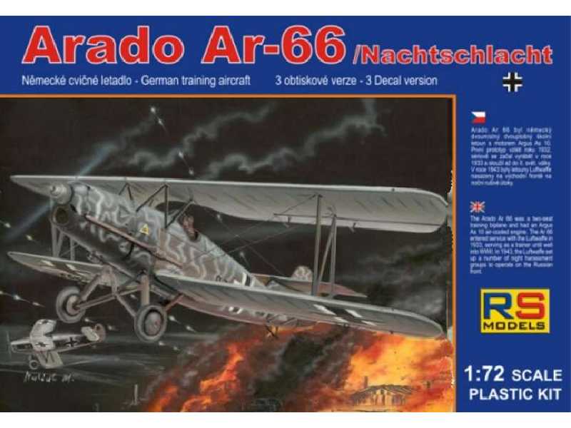 Arado Ar 66 Nachtschlacht wersja jednomiejscowa - zdjęcie 1 Arado Ar 66 Nachtschlacht wersja jednomiejscowa - zdjęcie 1