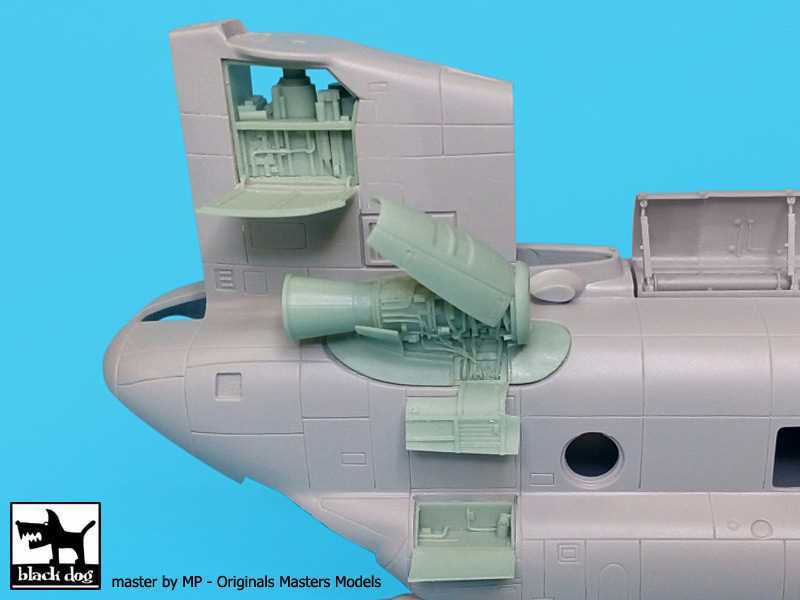 Ch -47 Chinook Engine For Italeri - zdjęcie 1 Ch -47 Chinook Engine For Italeri - zdjęcie 1