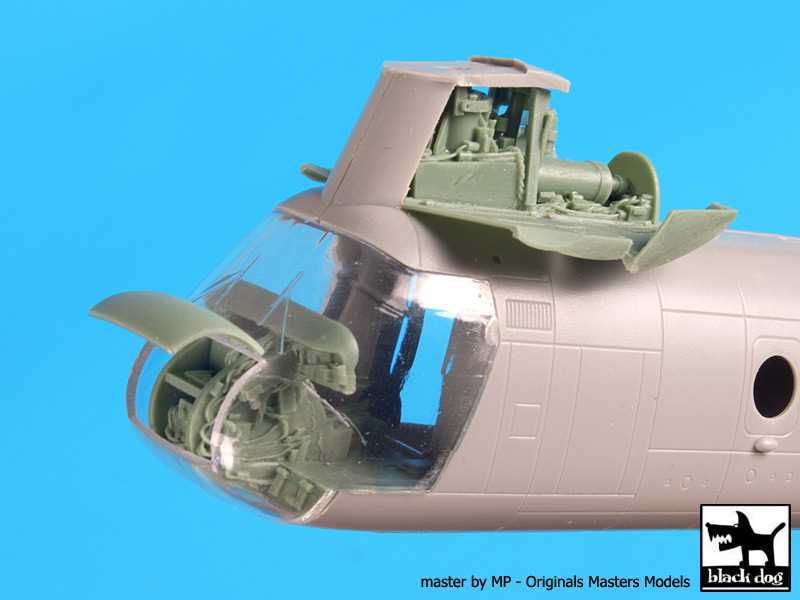 Ch-46 D Front Engine + Cockpit For Hooby Boss - zdjęcie 1 Ch-46 D Front Engine + Cockpit For Hooby Boss - zdjęcie 1