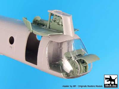 Ch-46 D Front Engine + Cockpit For Hooby Boss - zdjęcie 2