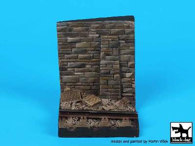 Wall With Rail Base (55x55 mm) - zdjęcie 1