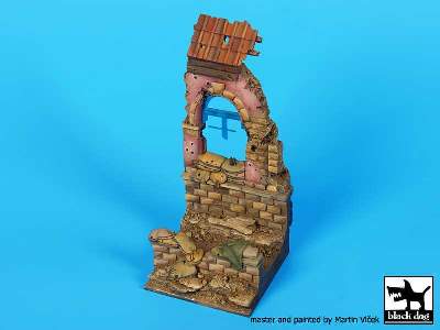 House Ruin Italy 1944 Base (75x75 mm) - zdjęcie 2