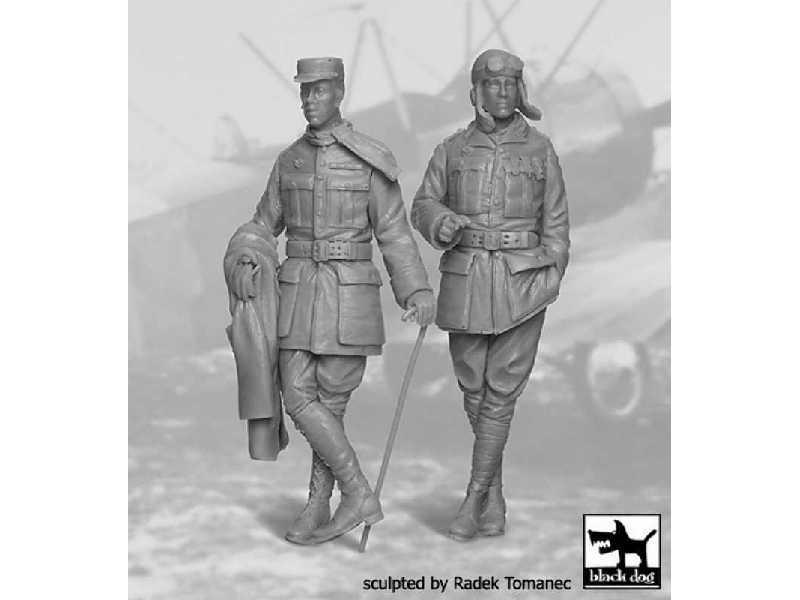 French Fighter Pilots 1914-1918 Set - zdjęcie 1 French Fighter Pilots 1914-1918 Set - zdjęcie 1