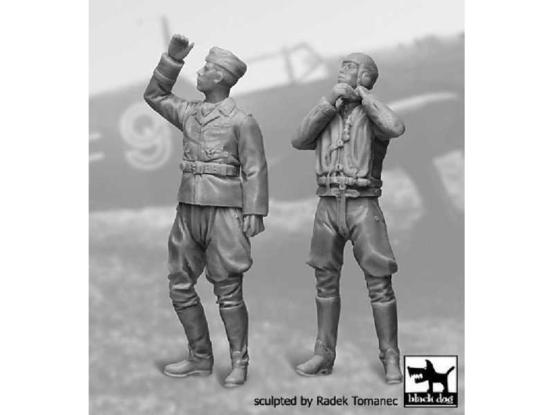 German Luftwaffe Pilots Set N°2 1940 - 45 - zdjęcie 1 German Luftwaffe Pilots Set N°2 1940 - 45 - zdjęcie 1