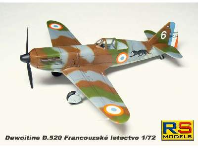 Myśliwiec francuski Dewoitine D-520 - zdjęcie 6