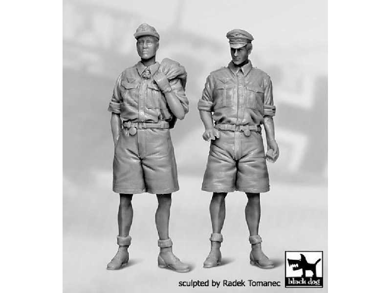 German Luftwaffe Pilots Africa 1940-1945 Set - zdjęcie 1 German Luftwaffe Pilots Africa 1940-1945 Set - zdjęcie 1