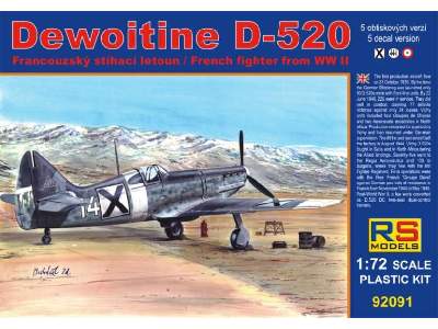Myśliwiec Dewoitine D-520 - Bułgaria - zdjęcie 1