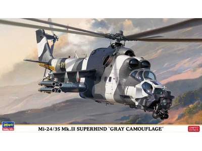 Mi-24/35 Mk.Iii Super Hind `gray Camouflage` - zdjęcie 1