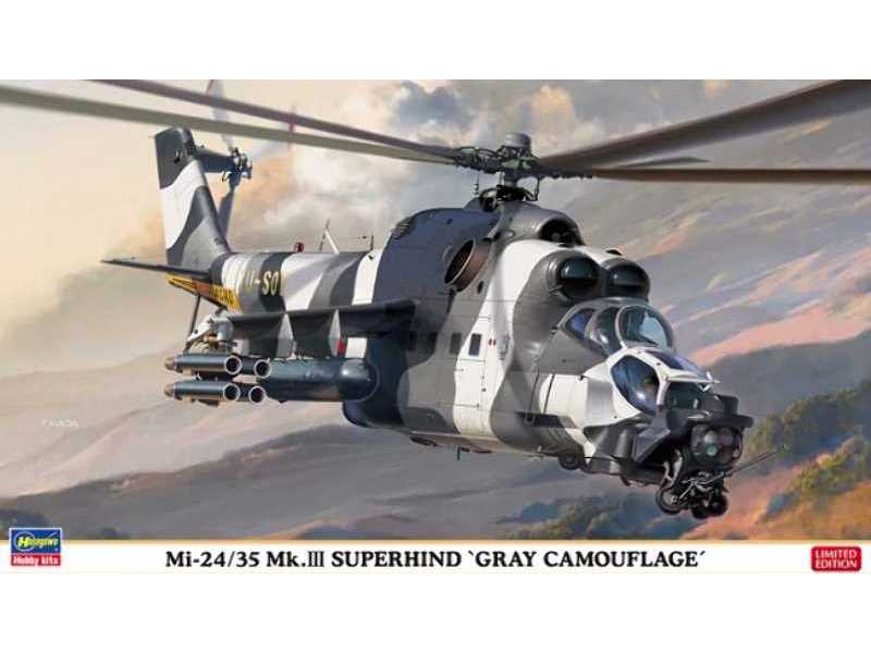 Mi-24/35 Mk.Iii Super Hind `gray Camouflage` - zdjęcie 1 Mi-24/35 Mk.Iii Super Hind `gray Camouflage` - zdjęcie 1