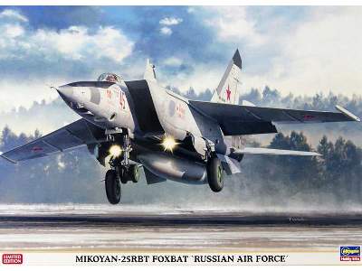 Mig-25rbt Foxbat `russian Air Force` - zdjęcie 1