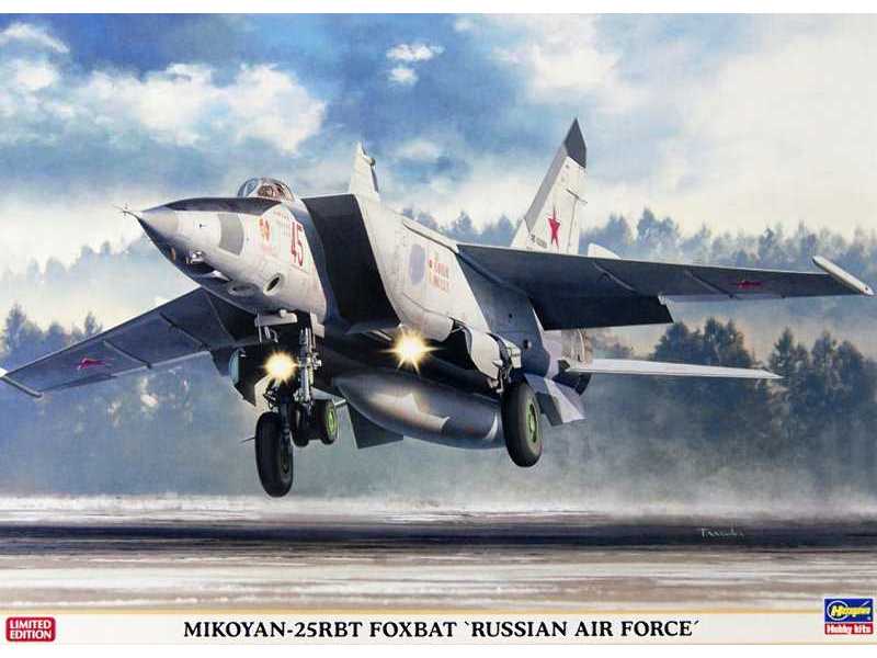 Mig-25rbt Foxbat `russian Air Force` - zdjęcie 1 Mig-25rbt Foxbat `russian Air Force` - zdjęcie 1
